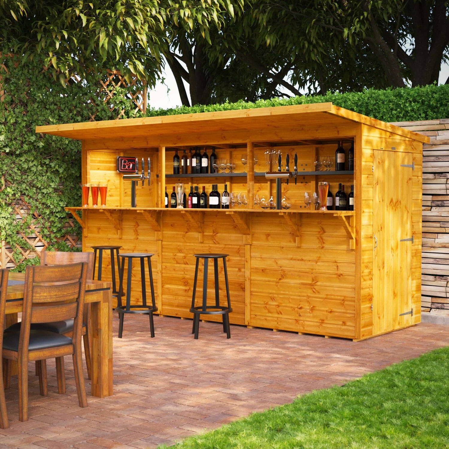 12x4_Shiplap_Pent_Bar_Single_Door