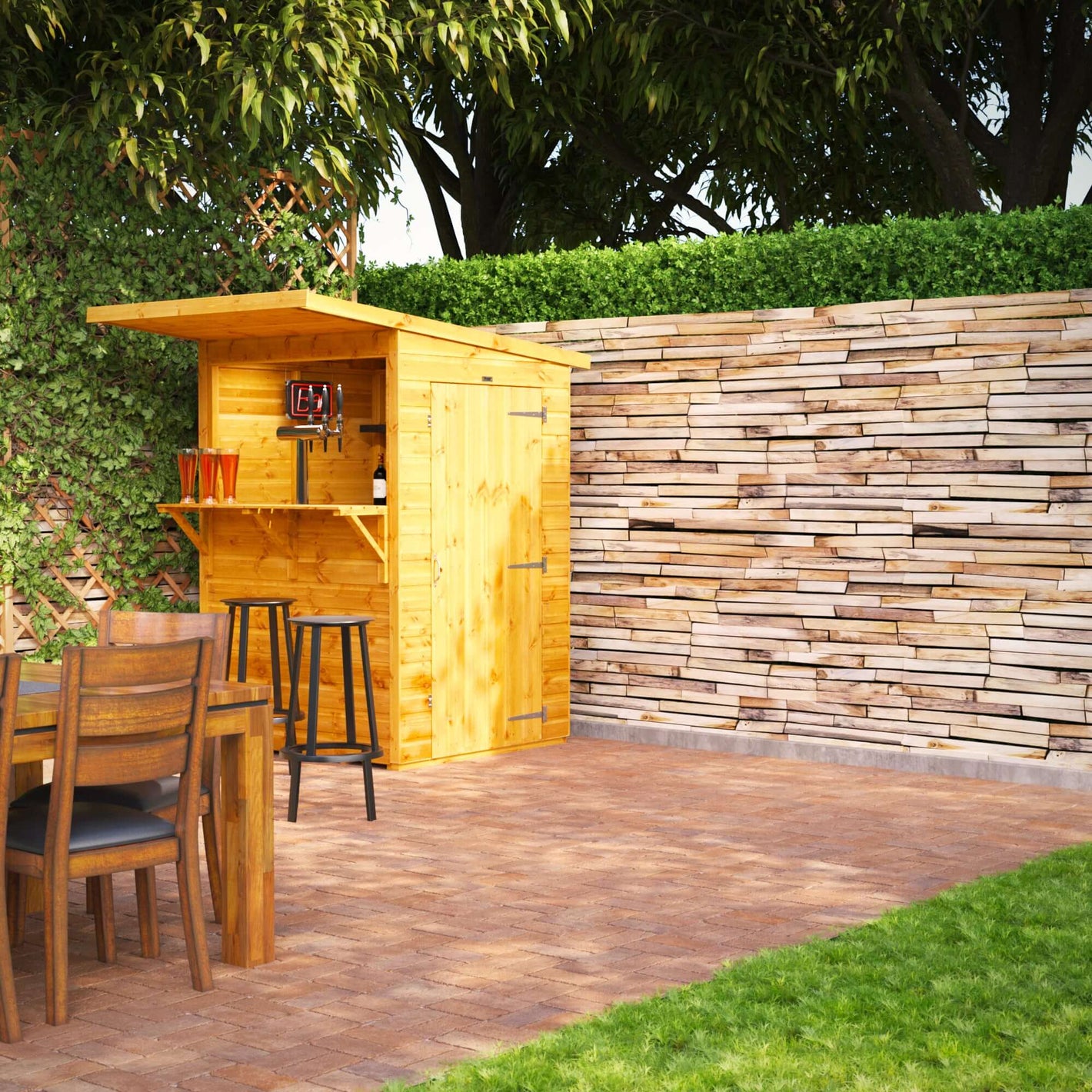 4x4_Shiplap_Pent_Bar_Single_Door