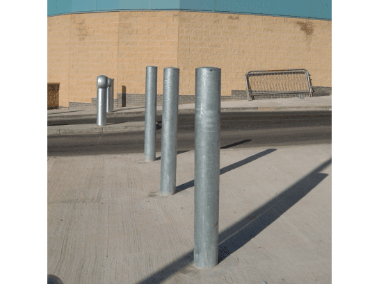 Autopa Fixed Bollards 1400mm - Galvanised