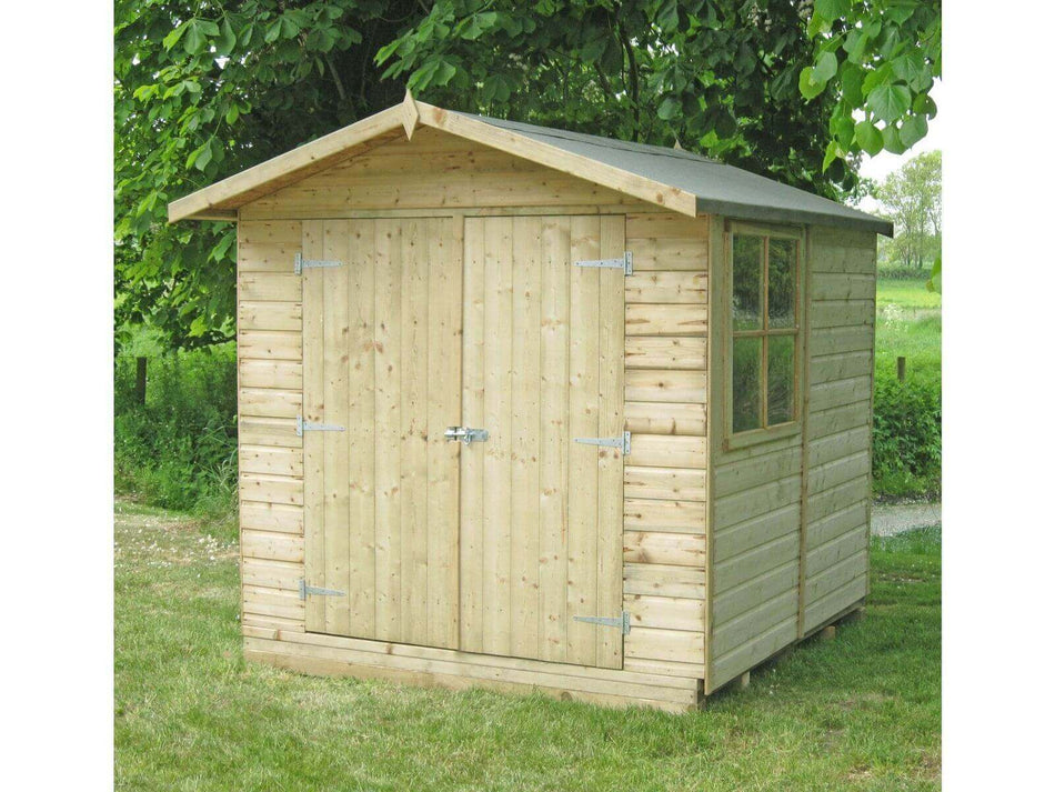 Shire Alderney Flatpack Shed 7 x 7