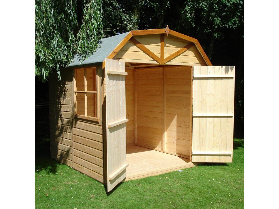 Shire Barn Flatpack Shed 7 x 7