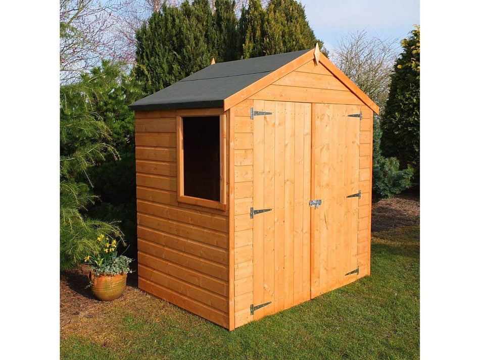 Shire Bute Shiplap Ape Flatpack Shed 4 x 6