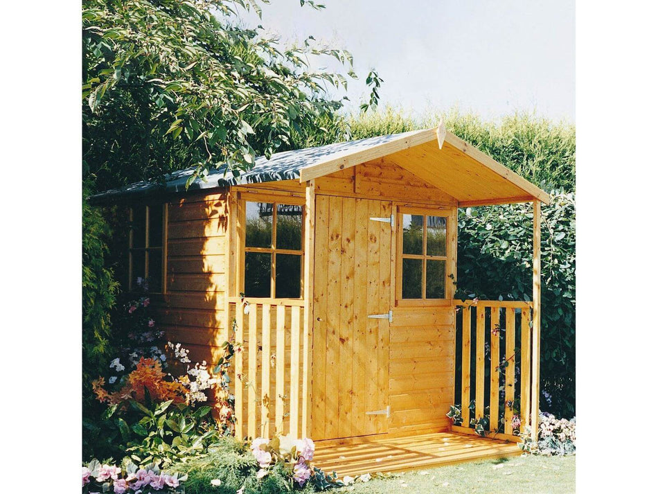 Shire Casita + Verandah Flatpack Shed 7 x 9
