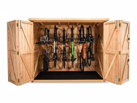 V-Shed Wooden Bike Shed The Bike Shed Company