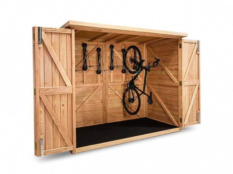 V-Shed Wooden Bike Shed The Bike Shed Company
