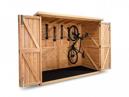 V-Shed Wooden Bike Shed The Bike Shed Company