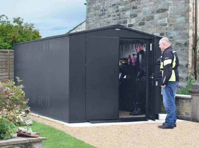 Asgard Motorbike Gladiator Plus 1 Unit Garage 7x14