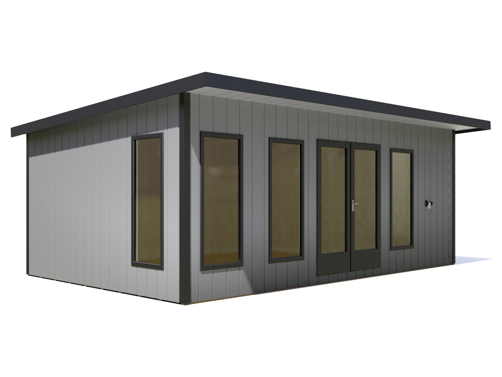 Shire Cali Garden Office 20 x 12 Pent and Storage