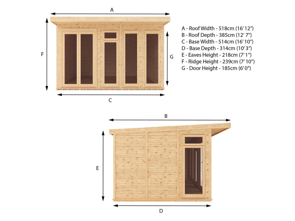 Mercia Insulated Garden Office