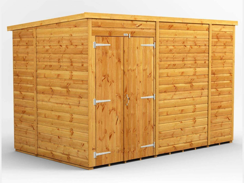 Power Pent Wooden Shed 10x6