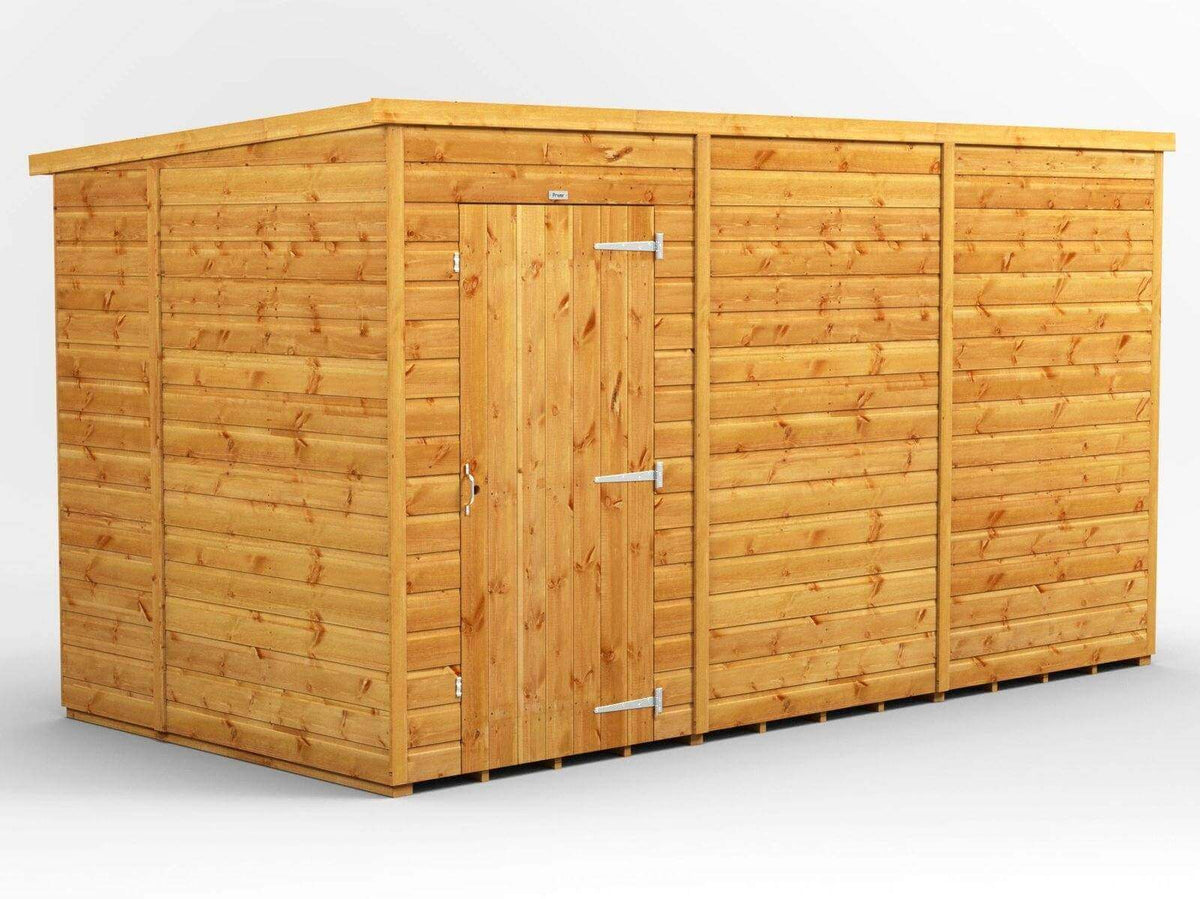 Power Pent Wooden Shed 12x6