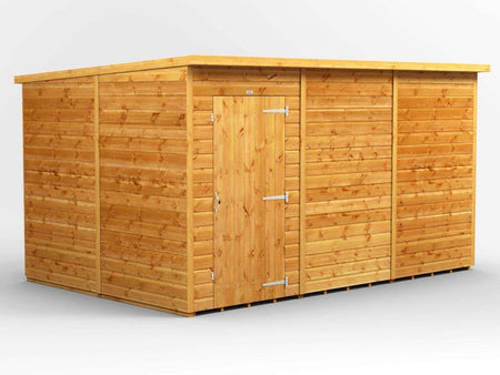 Power Pent Wooden Shed 12x8