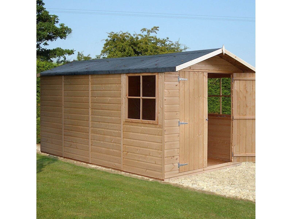 Shire Jersey Flatpack Shed 7 x 13
