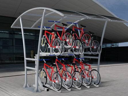 Autopa Double Stack Metal Bike Rack