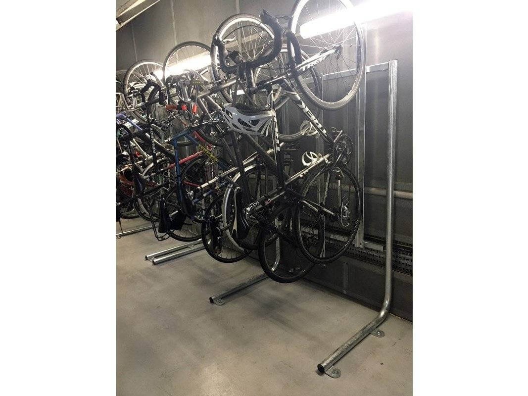 Vertical Bike Rack | Slicker Bike Shelters