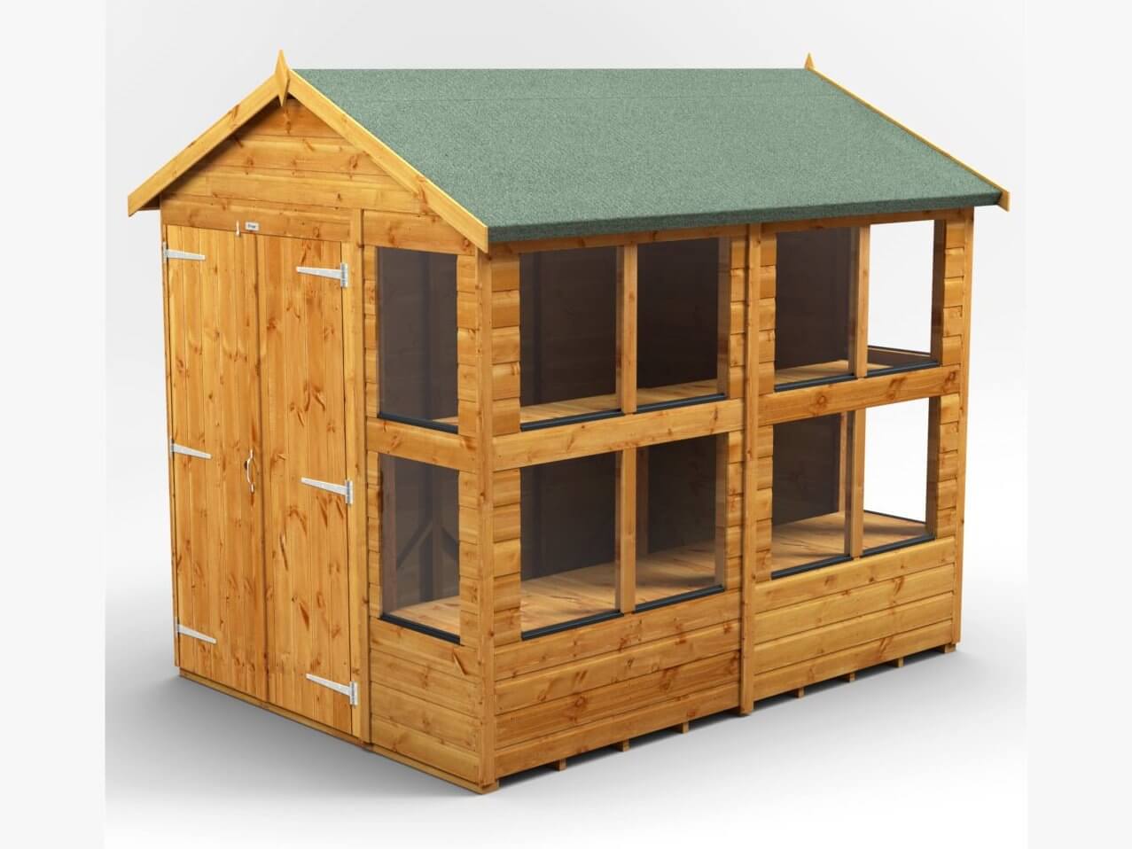 Power Apex Wooden Potting Shed Various Sizes Shed Sizes: Power Apex Potting Shed 8x6