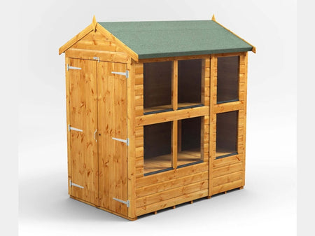 Power Apex Wooden Potting Shed Various Sizes Shed Sizes: Power Apex Potting Shed 6x4