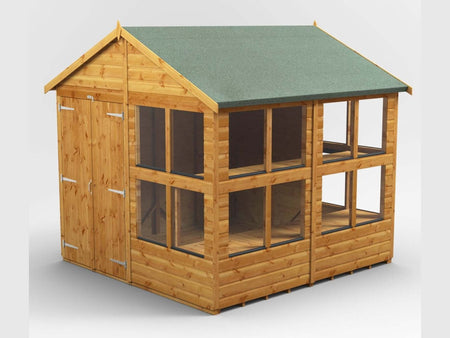 Power Apex Wooden Potting Shed Various Sizes Shed Sizes: Power Apex Potting Shed 8x8