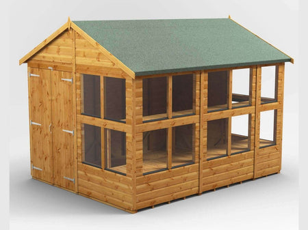 Power Apex Wooden Potting Shed Various Sizes Shed Sizes: Power Apex Potting Shed 10x8