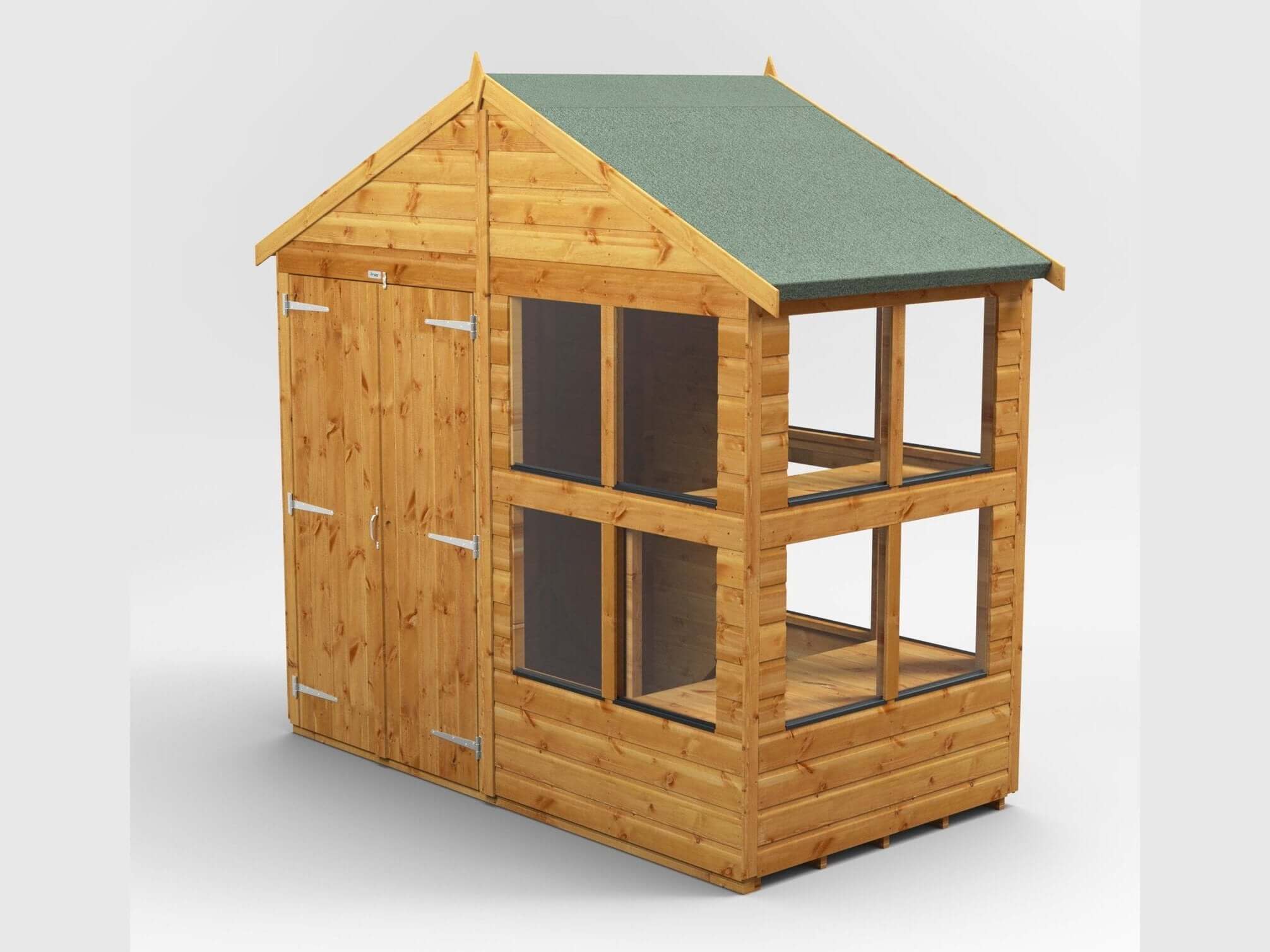 Power Apex Wooden Potting Shed Various Sizes Shed Sizes: Power Apex Potting Shed 4x8