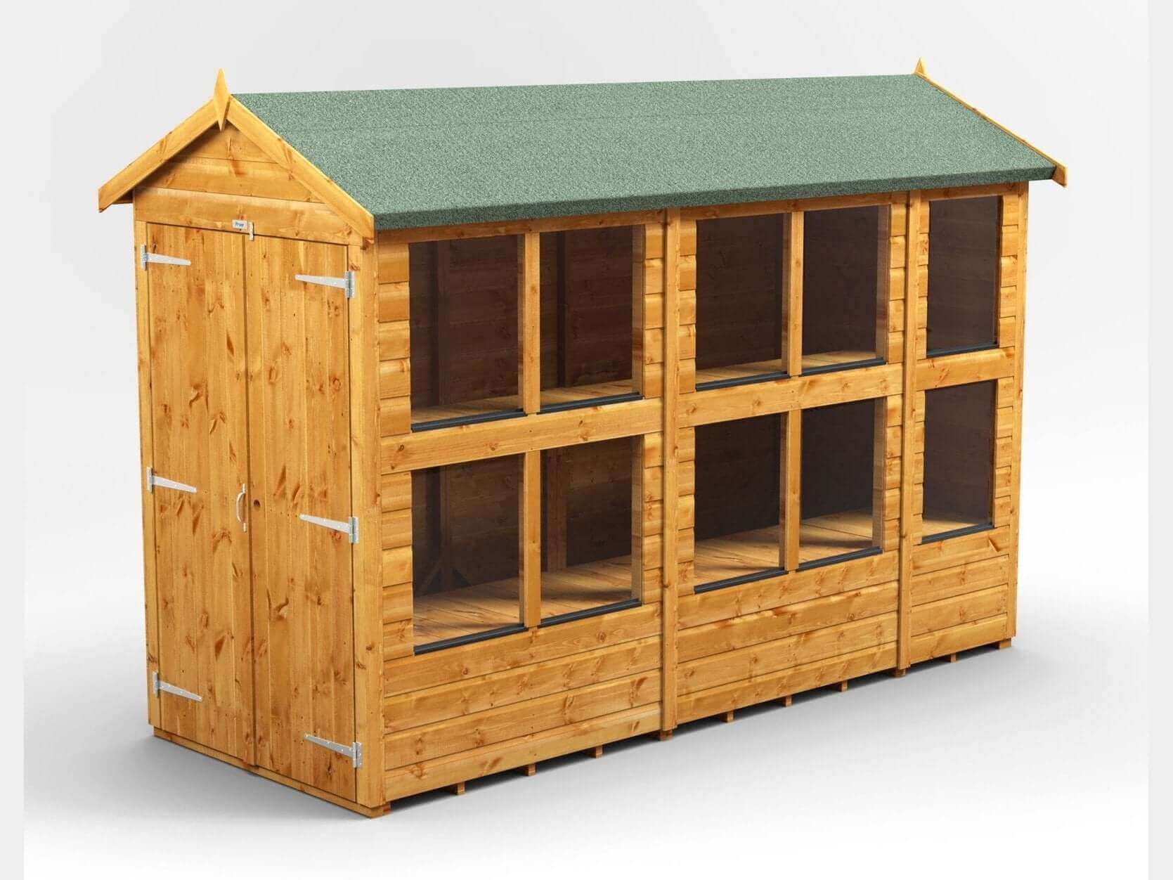 Power Apex Wooden Potting Shed Various Sizes Shed Sizes: Power Apex Potting Shed 10x4