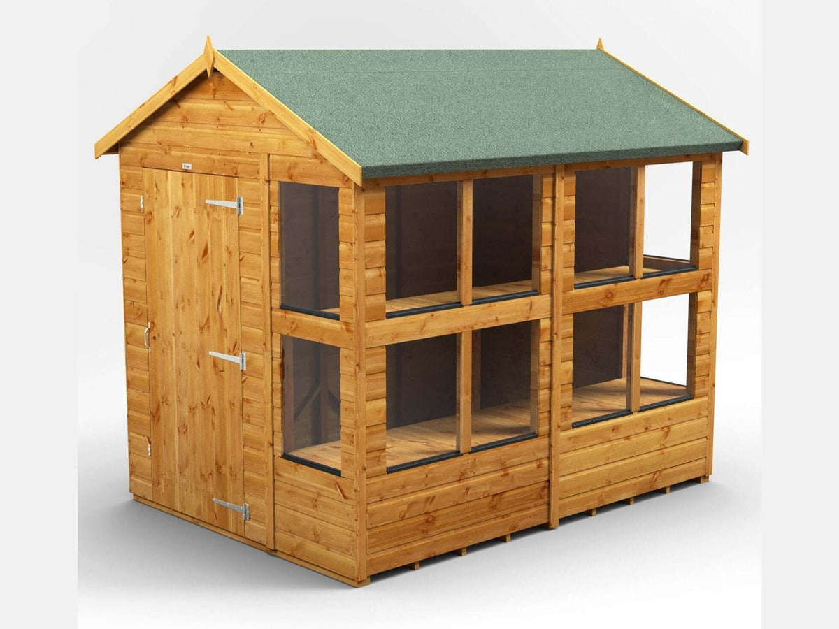 Power Apex Wooden Potting Shed Various Sizes Shed Sizes: Power Apex Potting Shed 8x4