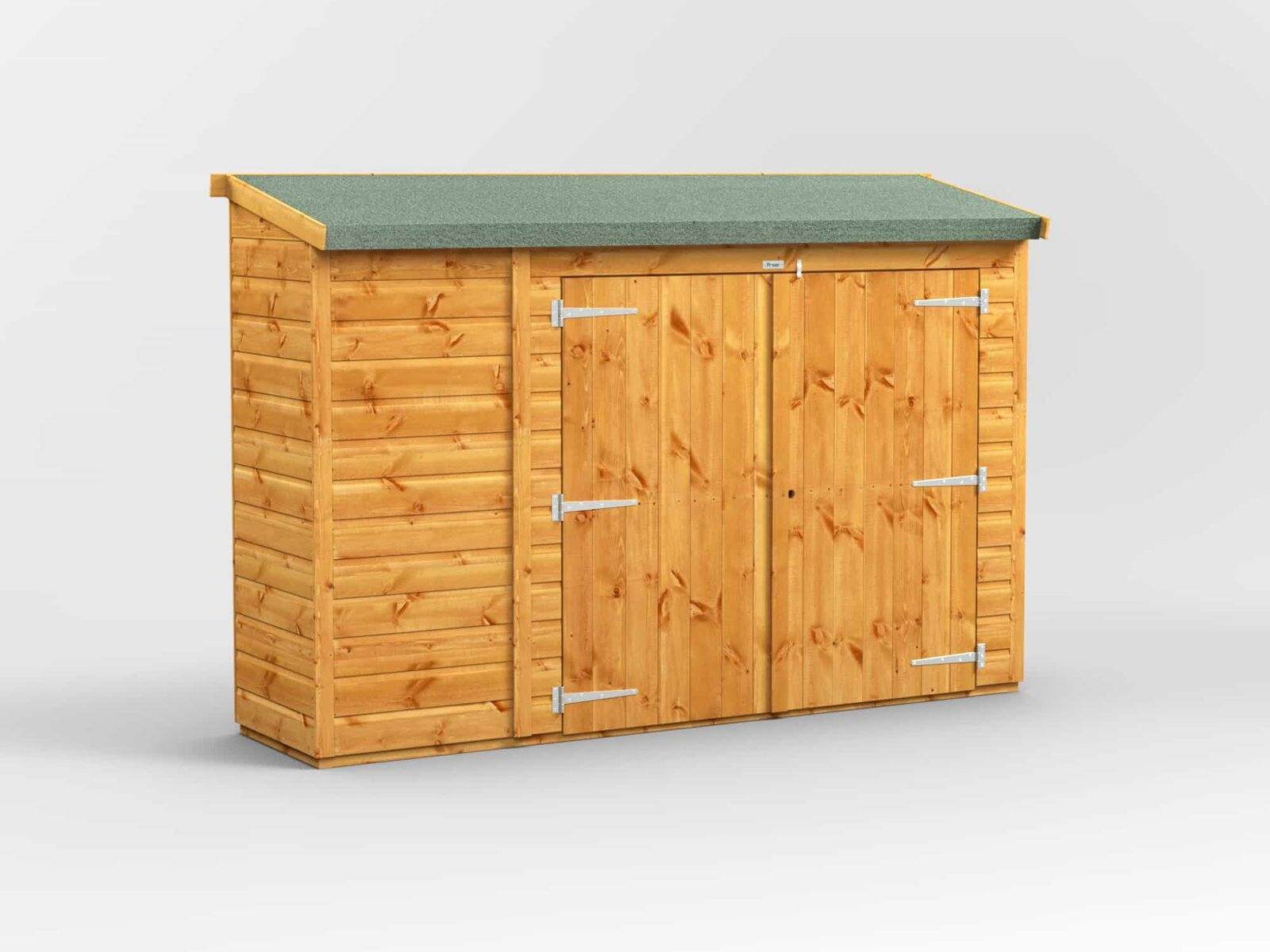 Power Pent Bike Shed Power Sheds Power Pent Bike Shed 8 x 2